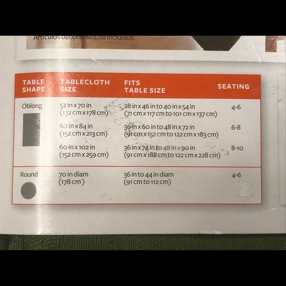 Better Homes Gardens Holiday 52”x70”Tablecloth - Picture 5 of 8